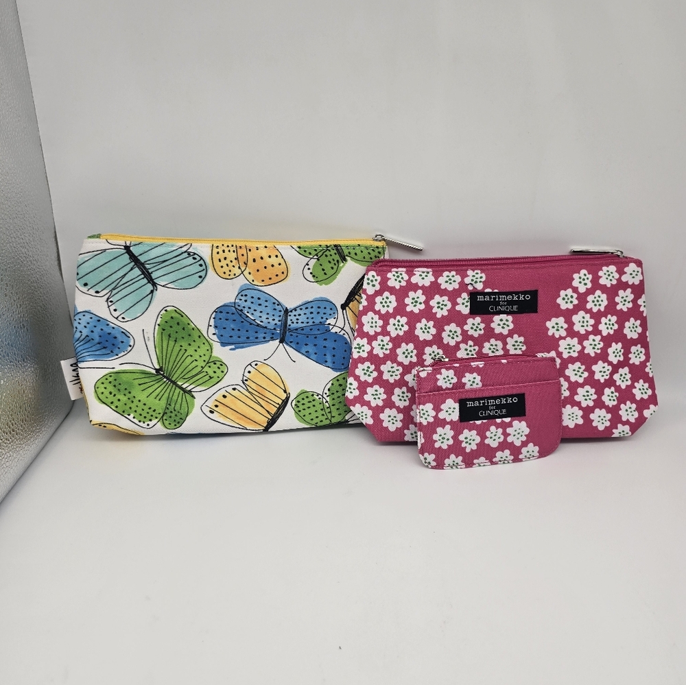 3 Clinique Cosmetic Bags